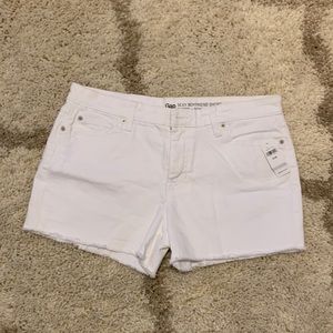 NWT Gap White Denim Shorts 10/30